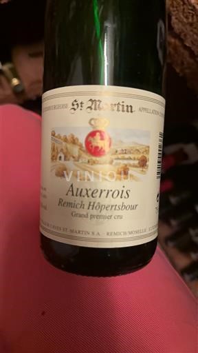 Moselle luxembourgeoise Moselle Luxembourgeoise St Martin Remich Hôpertsbour 2013