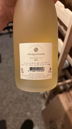 Champagne Cheurlin-Dangin 2015