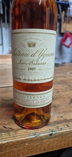 Bordeaux Sauternes Premier Cru Château Yquem 1997