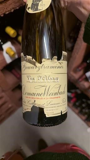 Alsacia Domaine Weinbach 2015
