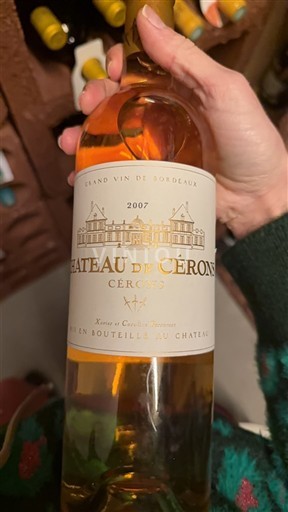 Bordeaux Cérons Château Cérons 2007