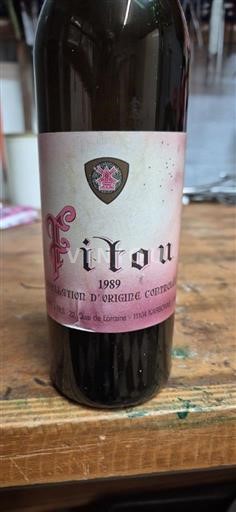 Linguadoca Fitou Cave des vignerons de Lorraine 1989