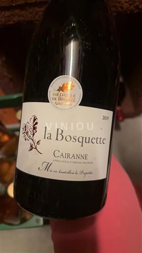 Rhônen laakso Cairanne La Bosquette 2019