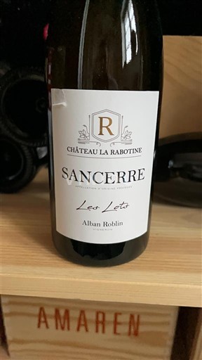 Loiretal Sancerre Château La Rabotine Les Loutes 2019