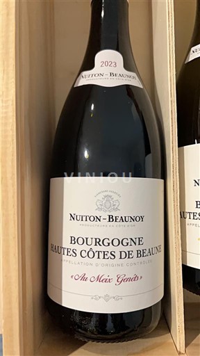 Bourgondië Hautes Côtes de Beaune Nuiton-Beaunoy Au Maxi Gendes 2023