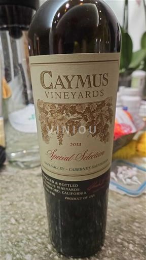 Каліфорнійські AVA Напа Валлі Caymus Vineyards Special Selection 2013