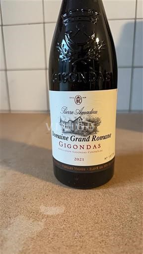Thung lũng Rhône Gigondas Domaine Grand Romane Terre Amadieu 2021