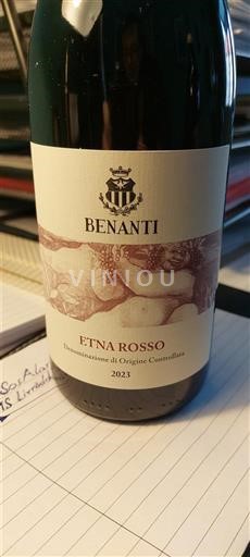 Vini Rouge sec Benanti 2023 Italia Sicilia Non specificato DOC