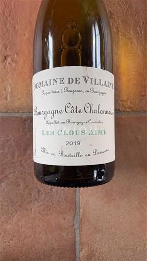 Bourgondië Bourgogne Côte Chalonnaise Domaine Villaine Les Clous Aimé 2019