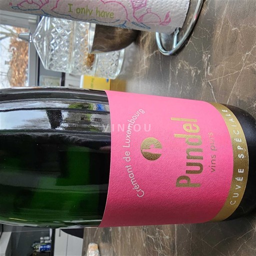 Moselle luxembourgeoise Moselle Luxembourgeoise Pundel Spéciale Blanc de Noir Non Millésimé