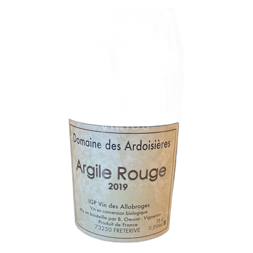 Alpen en Rhônevallei Vins des Allobroges Domaine des Ardoisieres Argile rouge 2019