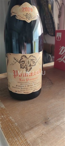 Bourgogne Pommard François et Sylvain Girardin Les Perrières 2009
