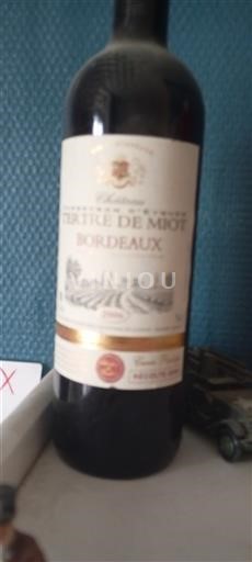 Bordeaux Château Tertre de Miot Non-Vintage