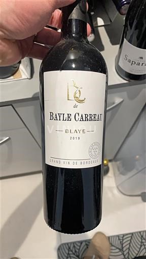 Bordeaux Blaye Bayle Carreau 2019