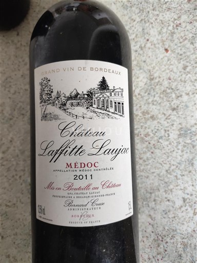 Burdeos Médoc Château Laffitte Laujac 2011
