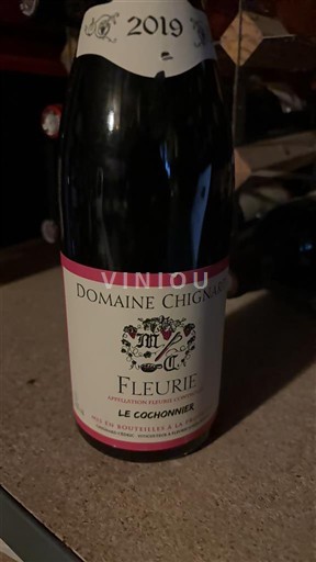 Víno Rouge sec Le Cochonnet Domaine Chignard 2019 Francie Beaujolais Fleurie AOC