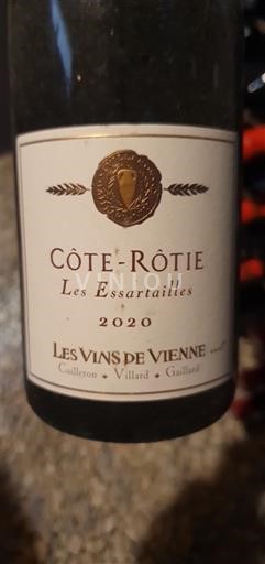 Rhônedalen Côte-rôtie Les Vins de Vienne Les Essartailles 2020
