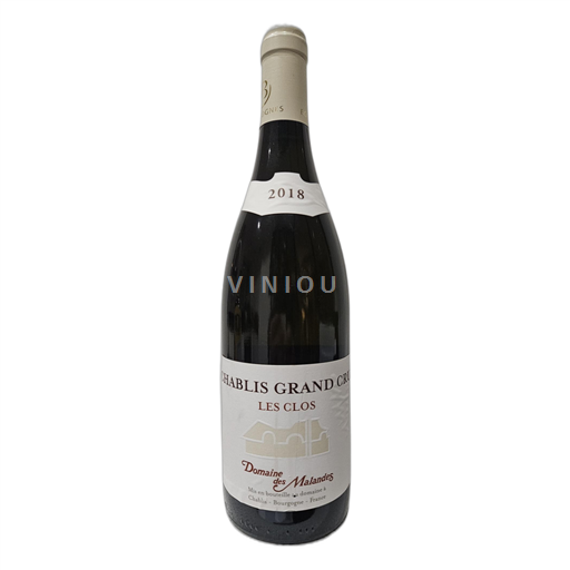 Bourgogne Chablis Grand Cru Domaine des Malandes Les Clos 2018