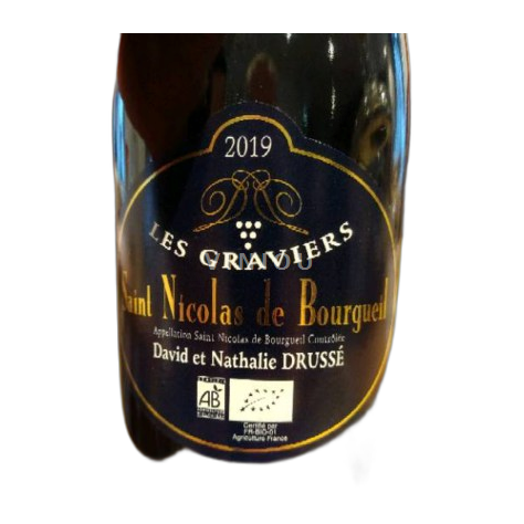 Loire Valley Saint-Nicolas-de-Bourgueil Nathalie et David Drussé Les Gravières 2022