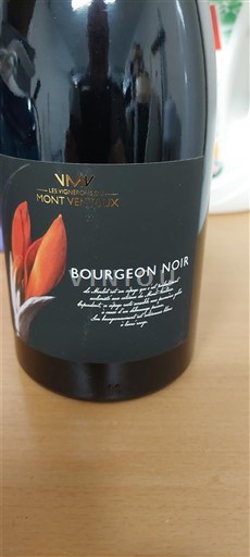 Thung lũng Rhône Ventoux Les Vignerons du Mont Ventoux Bourgeon Noir Không niên vụ