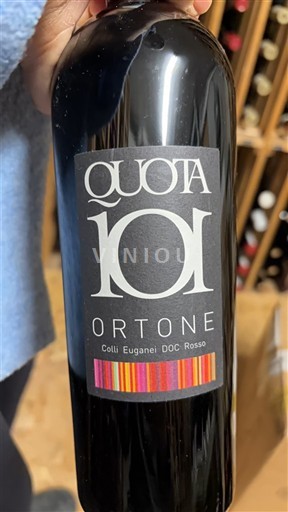 Viinit Rouge sec Ortone Quota 101 2017 Italia Veneto Määrittelemätön DOC