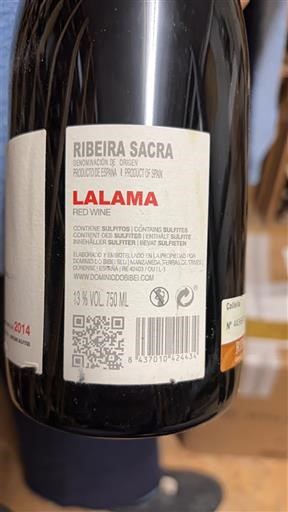 Galicië Ribeira Sacra Dominio do Bibei Lalama 2014