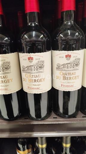 Bordeaux Fronsac Château Bergey 2020