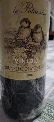 Tuscany Brunello di Montalcino Le Potazzine 2018
