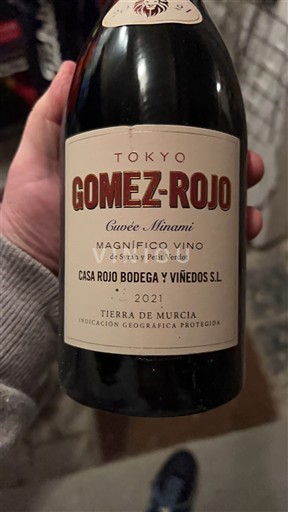 Мурсія Не вказано Casa Rojo Bodega y Viñedos SL Gomez-Rojo Minami 2021