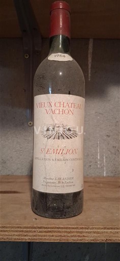 Bordeaux Saint-Émilion Château Vieux Château Vachon 1966