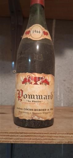 Bourgogne Pommard Julien Coche-Debord & Fils La Platière 1966