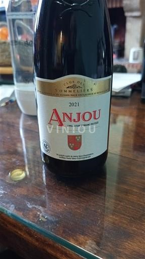 Wines Rouge sec Club des Sommeliers 2021 France Loire Valley Anjou AOC