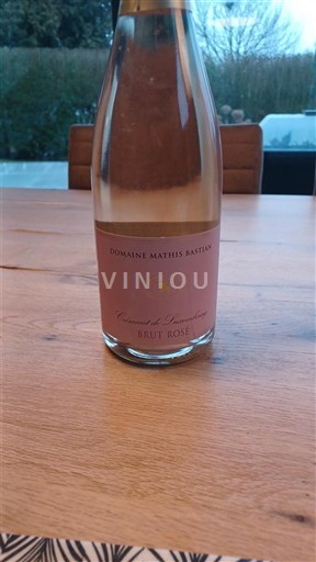 Luxembourg Mosel Ikke specificeret Domaine Mathis Bastian Cremant de Luxembourg Brut Rosé Ikke årgangsbestemt
