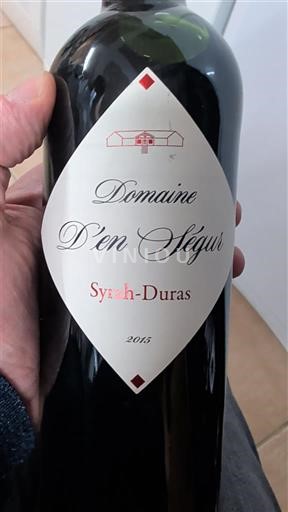 Südwestfrankreich Côtes du Tarn Domaine En Ségur Syrah-Duras 2015