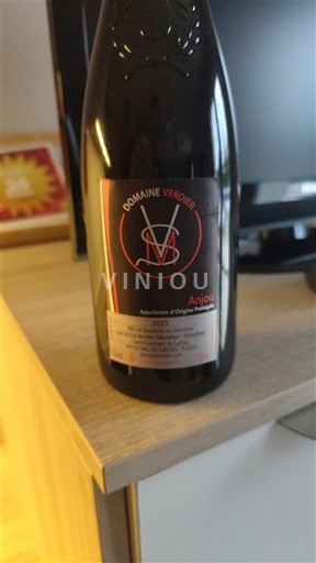 Wines Rouge sec Domaine Verdier 2023 France Loire Valley Anjou AOC