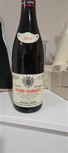 Vinhos Rouge sec 1er Cru Les Rouges Vieilles Vignes Dominique Laurent 2014 França Borgonha Não especificado AOC Premier Cru