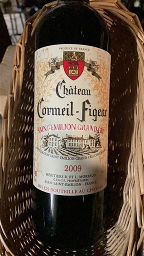 Бордо Сент-Емільйон Гран Крю Grand Cru Château Cormeil-Figeac 2009