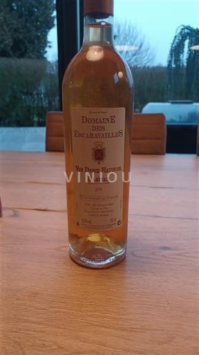 Weine Blanc demi-sec Domaine S Escaravailles 2008 Frankreich Rhônetal Rasteau AOC