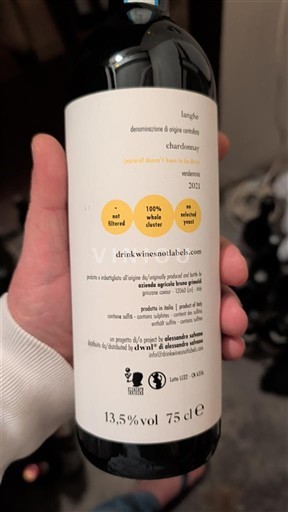 Vinhos Blanc sec Chardonnay Dwnl - Alessandro Salvano 2021 Itália Piemonte Langhe DOC