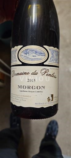 Beaujolais Morgon Domaine Penlois 2015