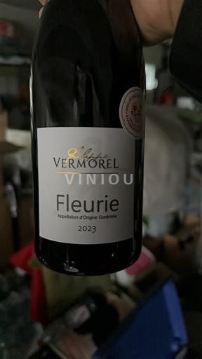 Wijnen Rouge sec Pierre Vermorel 2023 Frankrijk Beaujolais Fleurie AOC