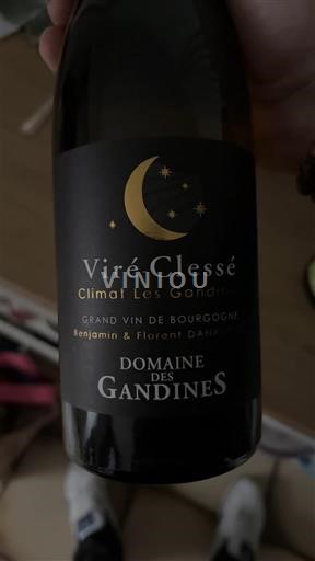 Burgund Viré-Clessé Domaine S Gandines Climat Les Gandines Ohne Jahrgang