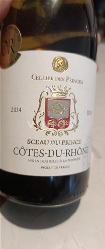 Valle del Ródano Côtes del Ródano Cellier des Princes Sceau du Prince 2021