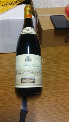Bourgogne Pommard Premier Cru Domaine Alban Delagrange 2010