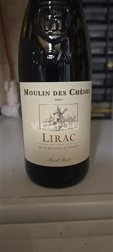 Rhônetal Lirac Moulin des Chênes 2018