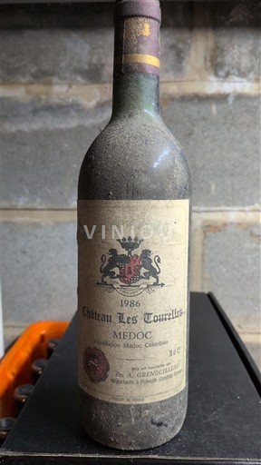 Burdeos Médoc Château Les Tourelles 1986