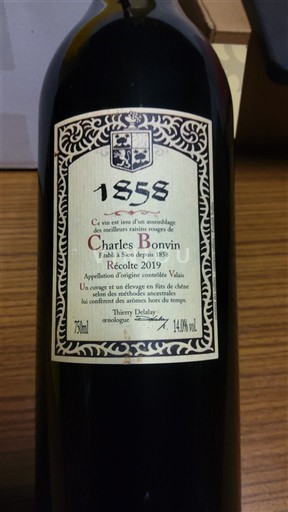 Valais Valais DOP Charles Bonvin 1858 2019