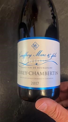 Burgundsko Gevrey-Chambertin Gaufroy Marc & fils 2017