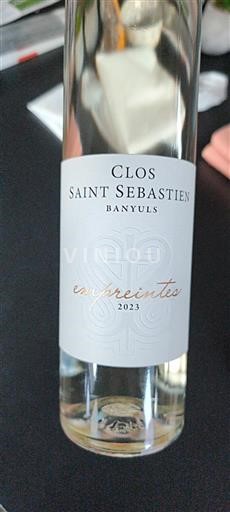 Roussillon Banyuls Clos Saint Sebastien Empreintes 2023