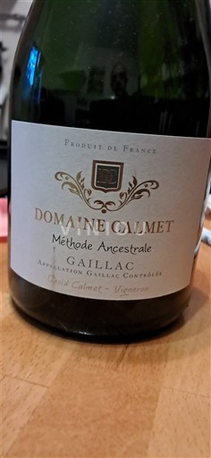 Sudoeste Gaillac Domaine Calmet Não Sazonado